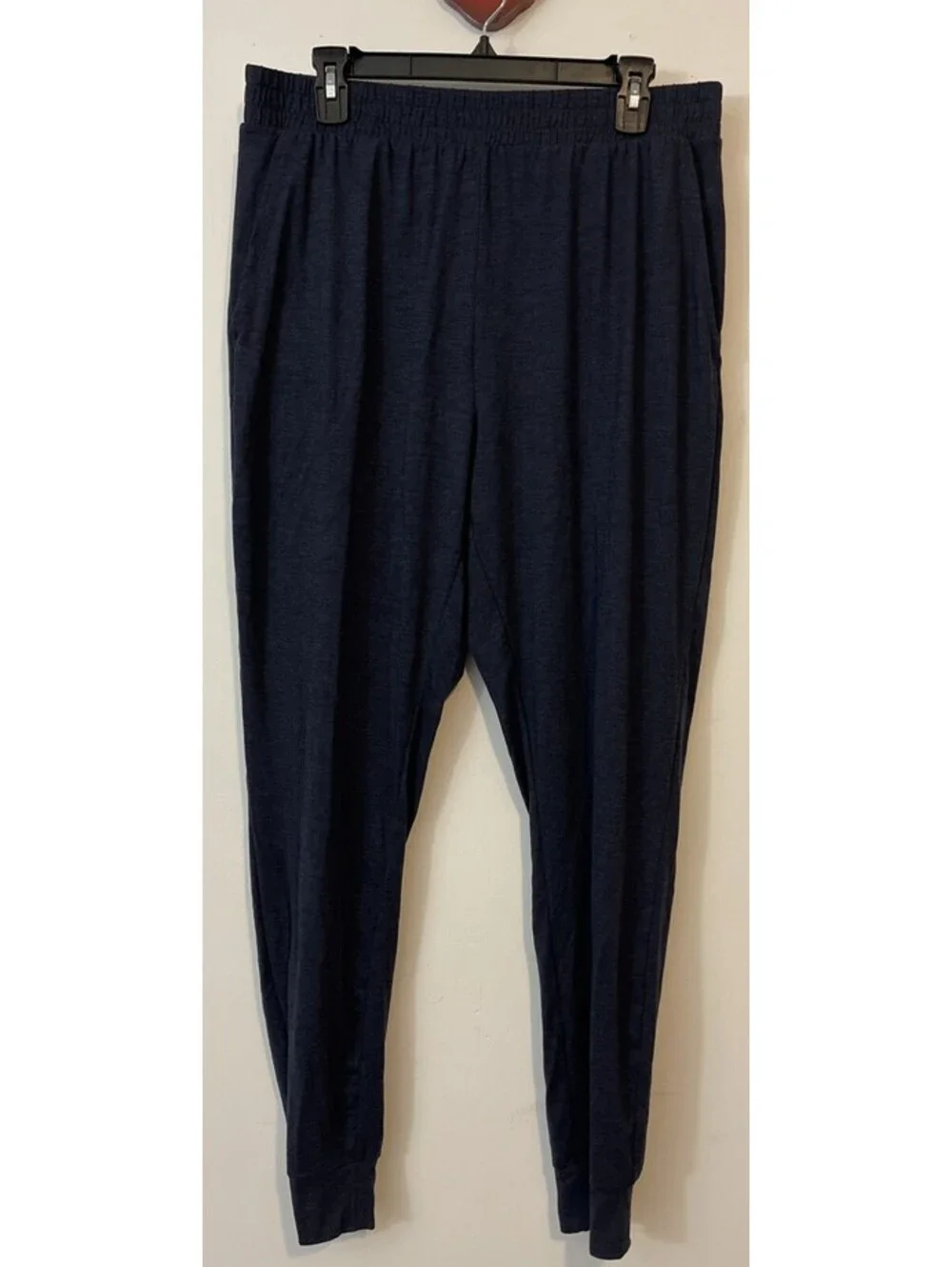 Right Of Way Mens Large Blue Long-Sleeved Lounge Shirt & Jogger Pant Set! A6088